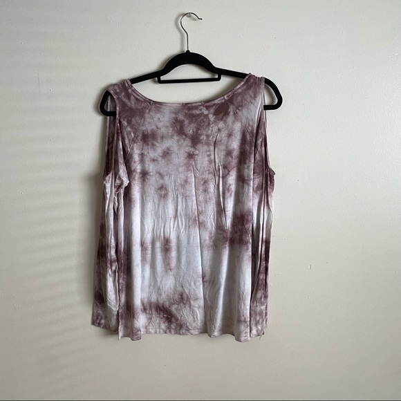 Pink and White Tie Dye Shirt - Picture 3 of 5